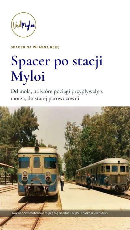 Okładka przewodnika Spacer po stacji Myloi